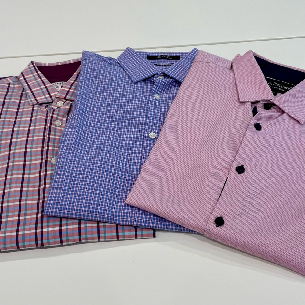 3 Boys Button Down shirts for less than the price of 1!! Like New!